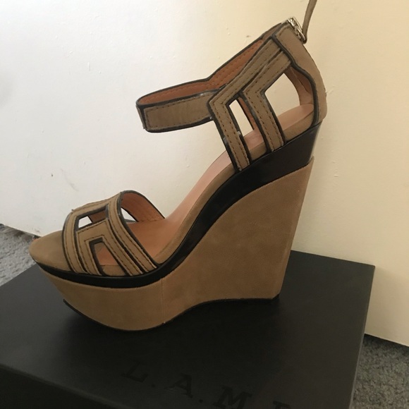 LAMB wedges by Gwen Stefani - Picture 2 of 4